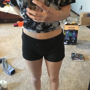 Black shorts